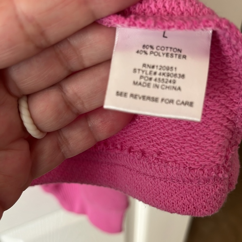 HIPPIE ROSE Pink Zip Top Jacket - Picture 10 of 13